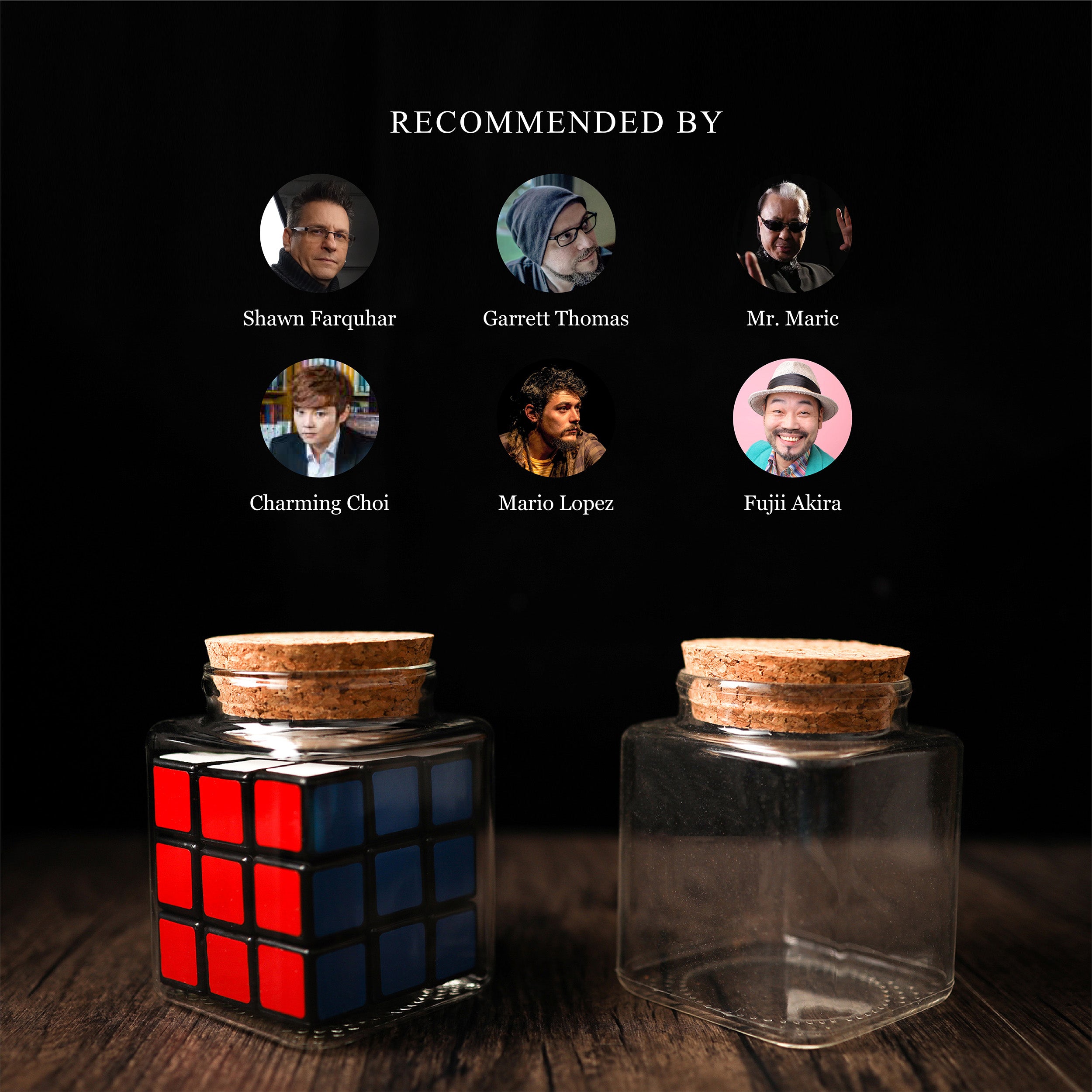 Cube In Bottle by Henry Harrius