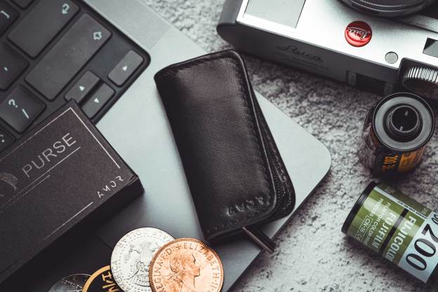 Zipper Coin Purse by Amor Magic