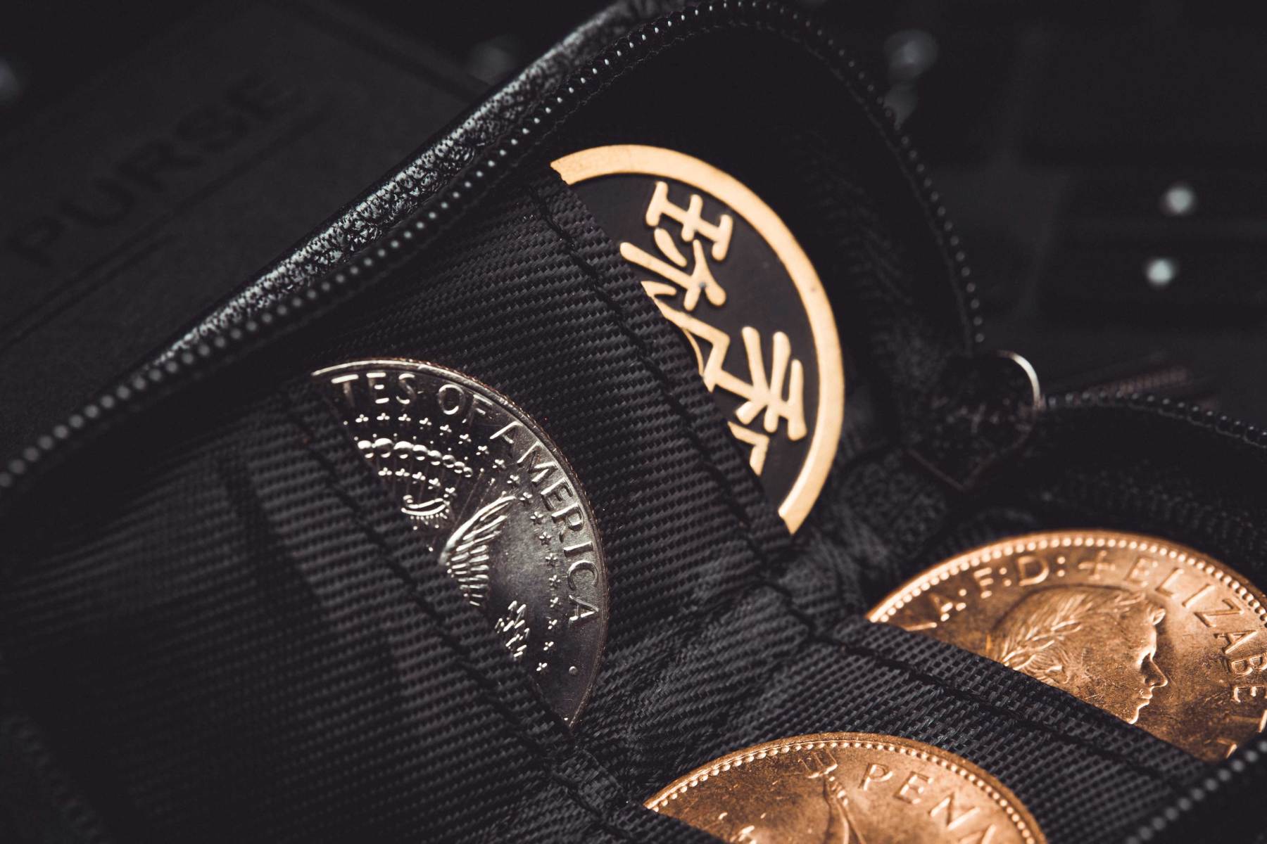 Zipper Coin Purse by Amor Magic