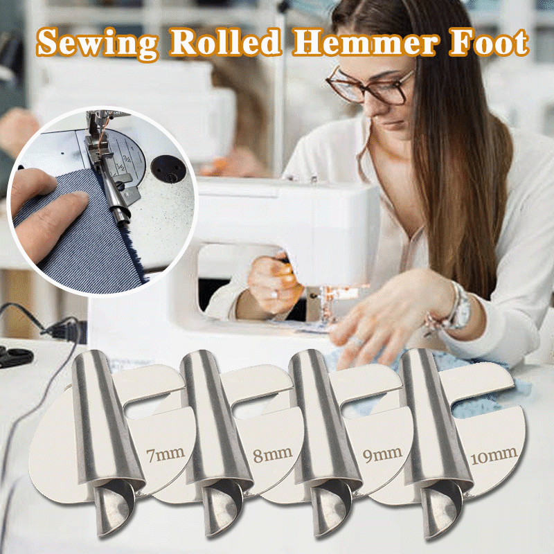 🔥Christmas Sale - Sewing Rolled Hemmer Foot--Buy More Save More