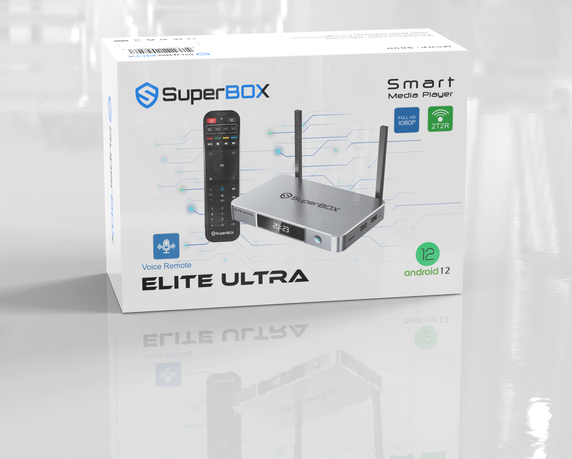 Superbox Tv Apph96 Max X3 8k Android Tv Box - Amlogic S905x3, 4gb Ram,  128gb Rom