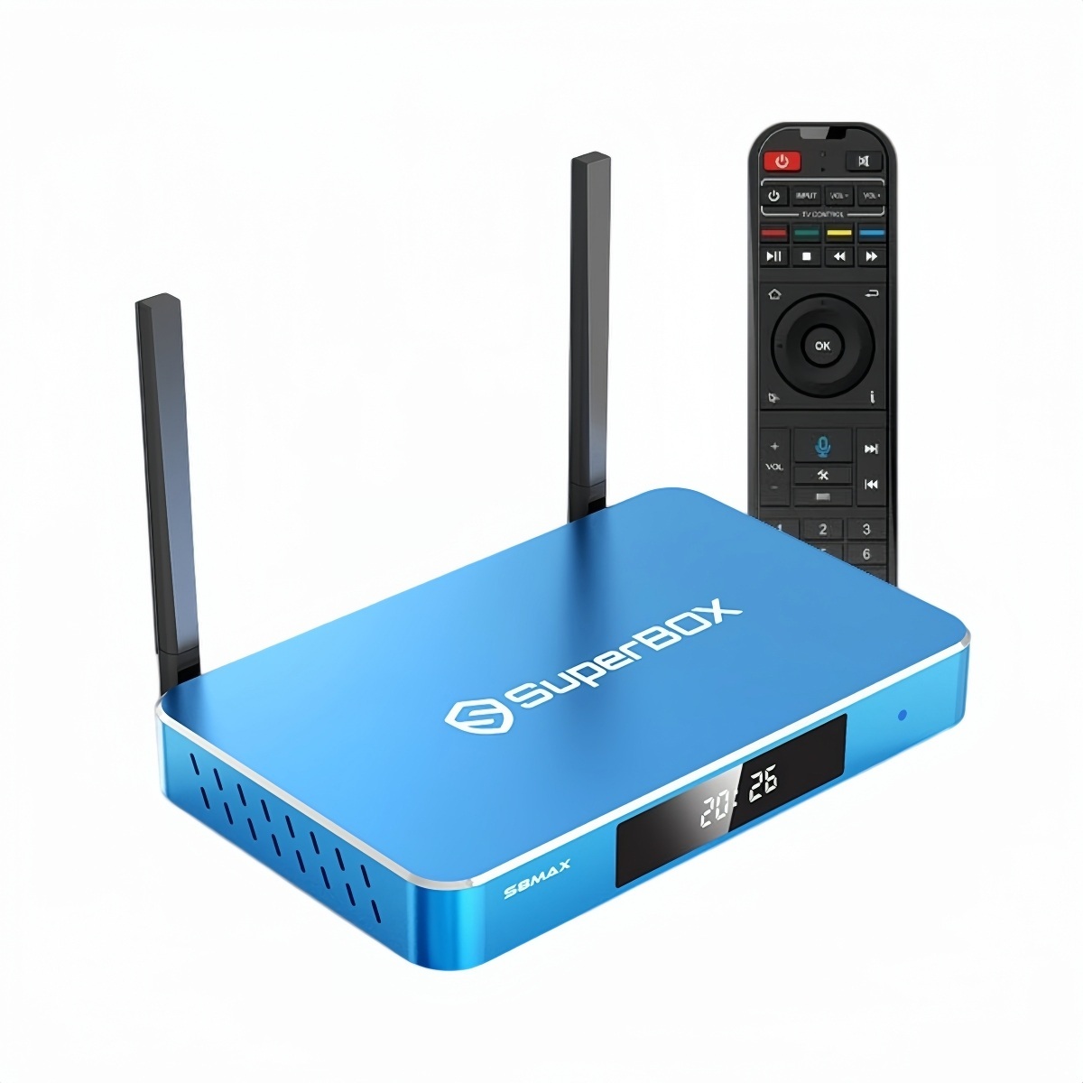 SuperBox S8 Max Android TV Box | 4GB+64GB, WiFi 6, Metal Body