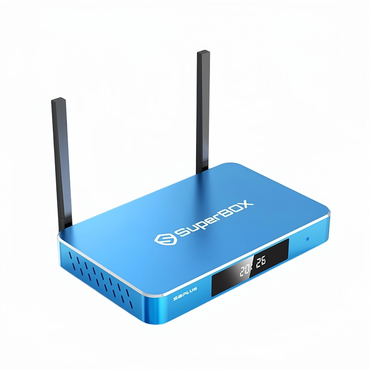 SuperBox S8 Plus Android TV Box | 4GB+64GB, WiFi 6, Ocean Blue