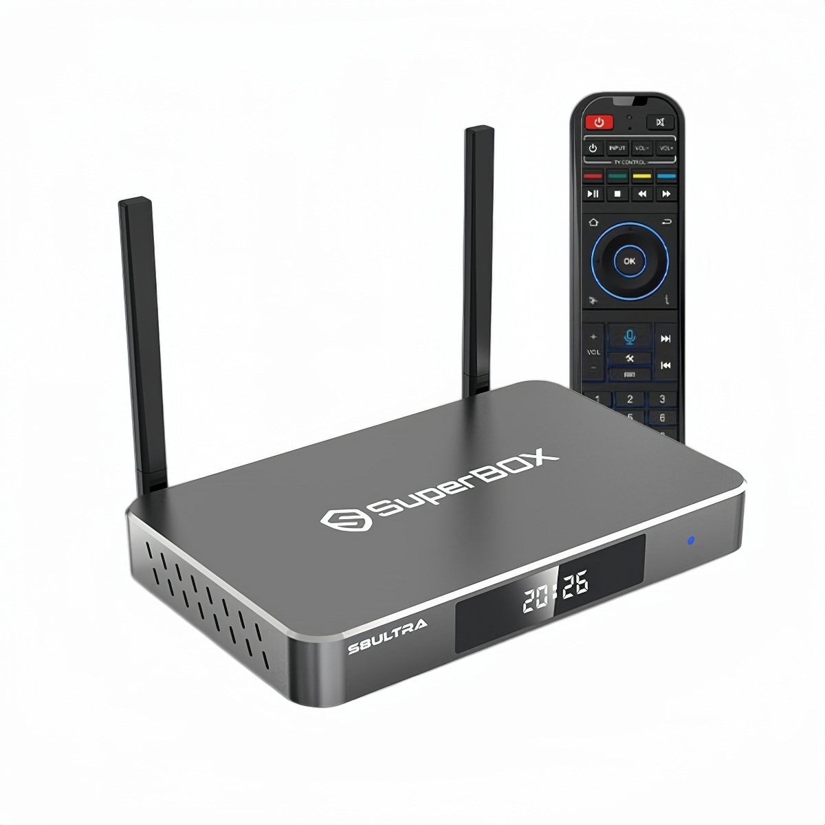 SuperBox S8 Ultra Android TV Box | 4GB+128GB, WiFi 6, AI Upscaling