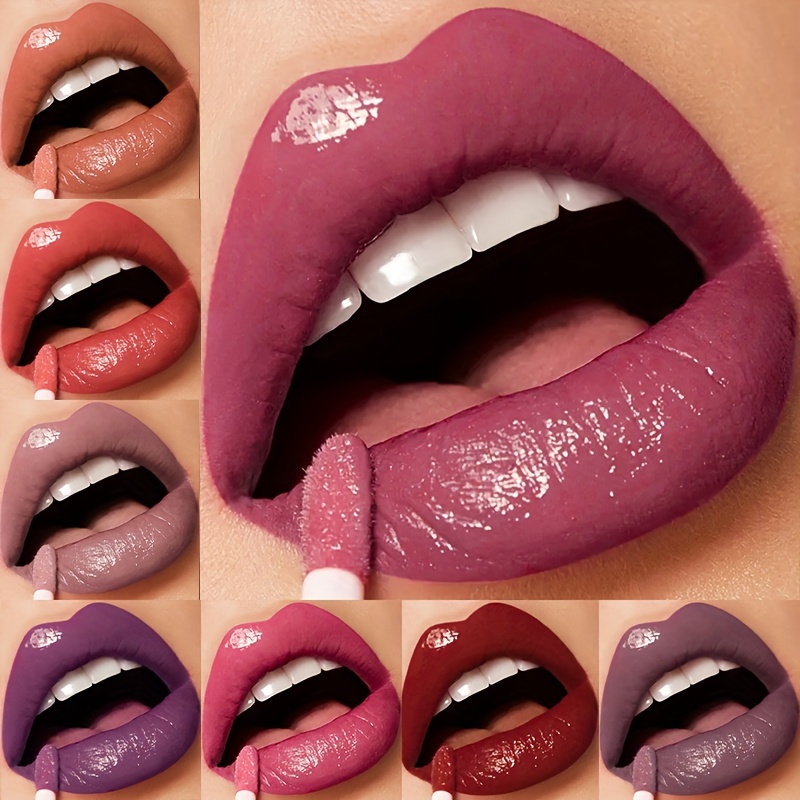 🔥16 Color Double Ended High Shine Long Lasting Lip Gloss - Rich Color, Double Care👄