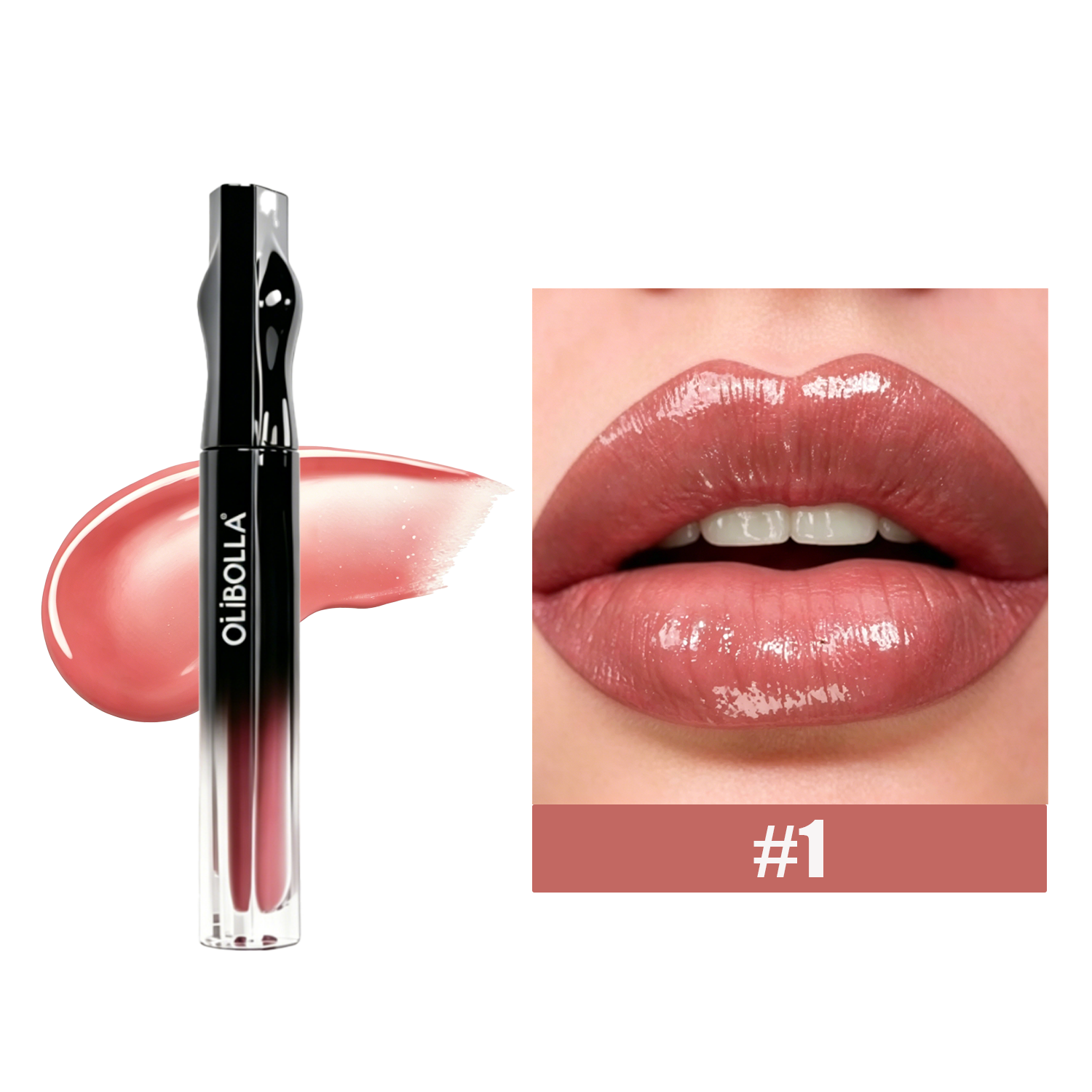 Mirror Gloss Hydrating Lip Gloss, Transfer-Proof