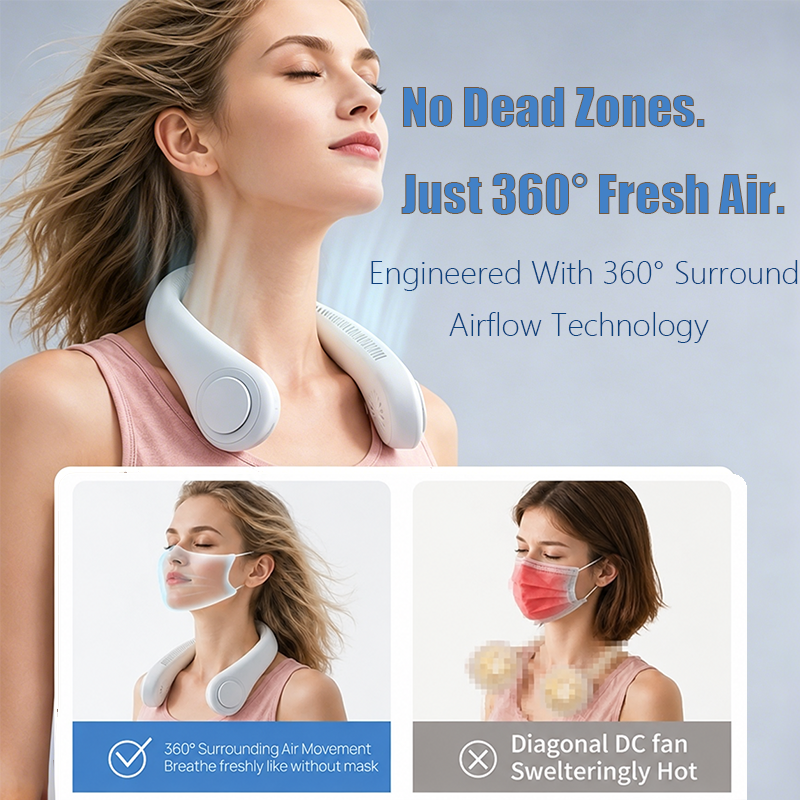 USB Neckband Fan