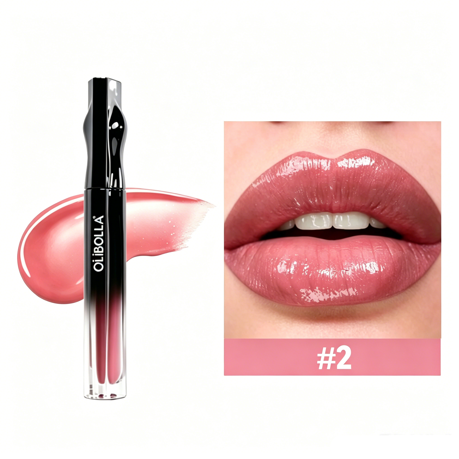Mirror Gloss Hydrating Lip Gloss, Transfer-Proof
