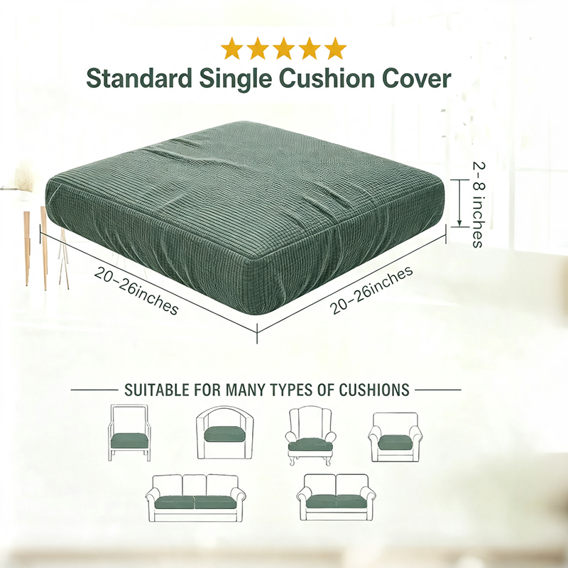Stretch Knit Cushion Cover