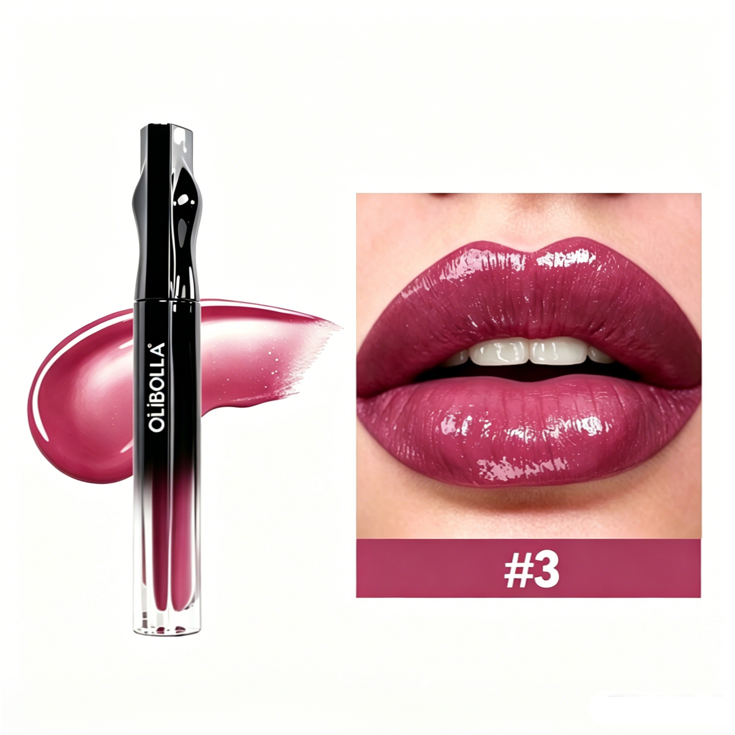Mirror Gloss Hydrating Lip Gloss, Transfer-Proof