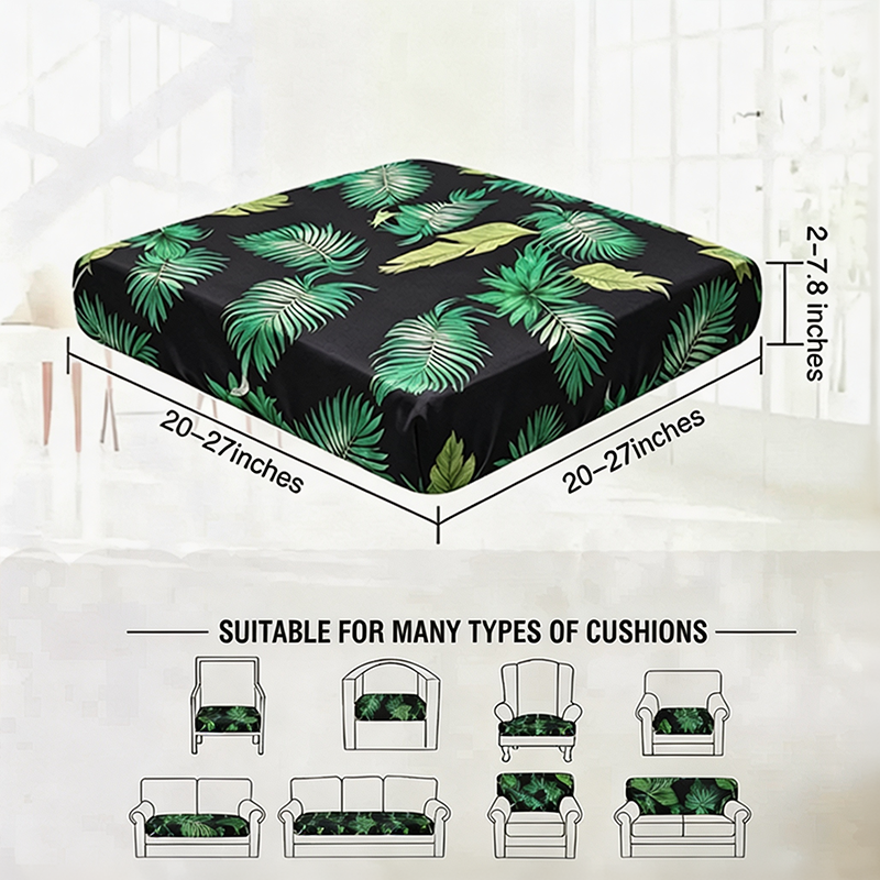 Tropical Luxe Outdoor Patio Sofa Cushion Covers 