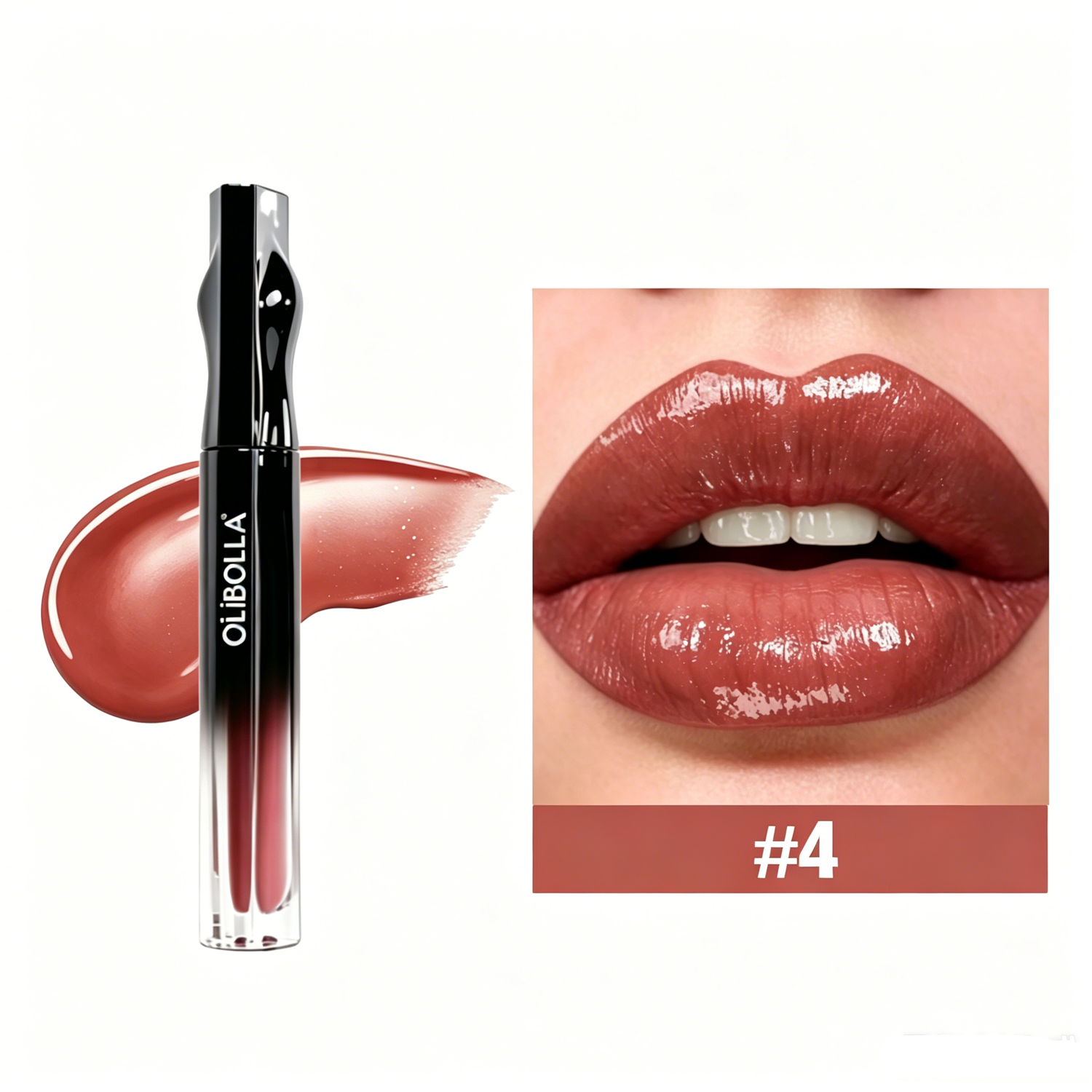 Mirror Gloss Hydrating Lip Gloss, Transfer-Proof