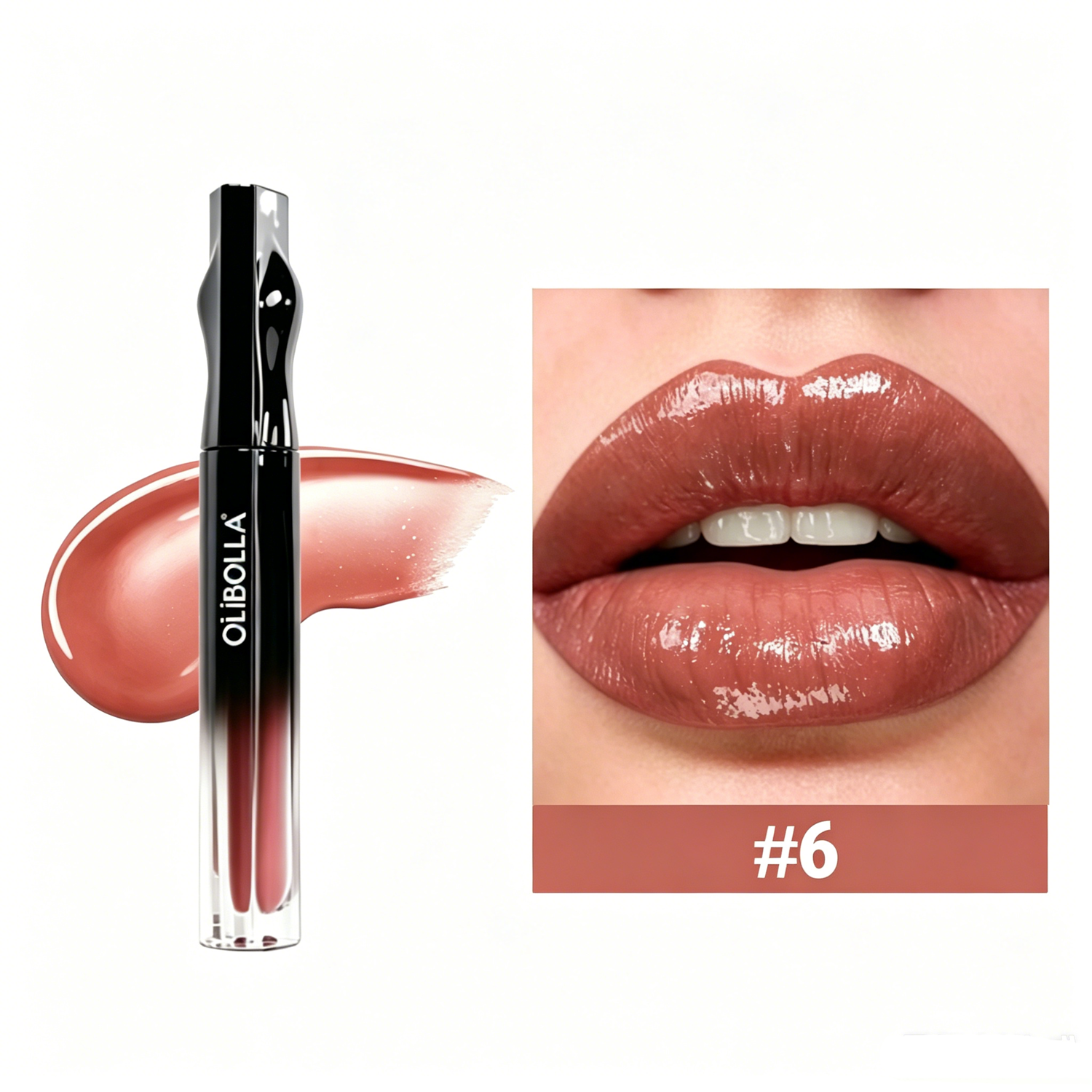 Mirror Gloss Hydrating Lip Gloss, Transfer-Proof