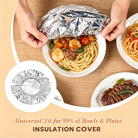 🏠 Reusable Aluminum Foil Insulation Cover – Keep Heat In ❄️