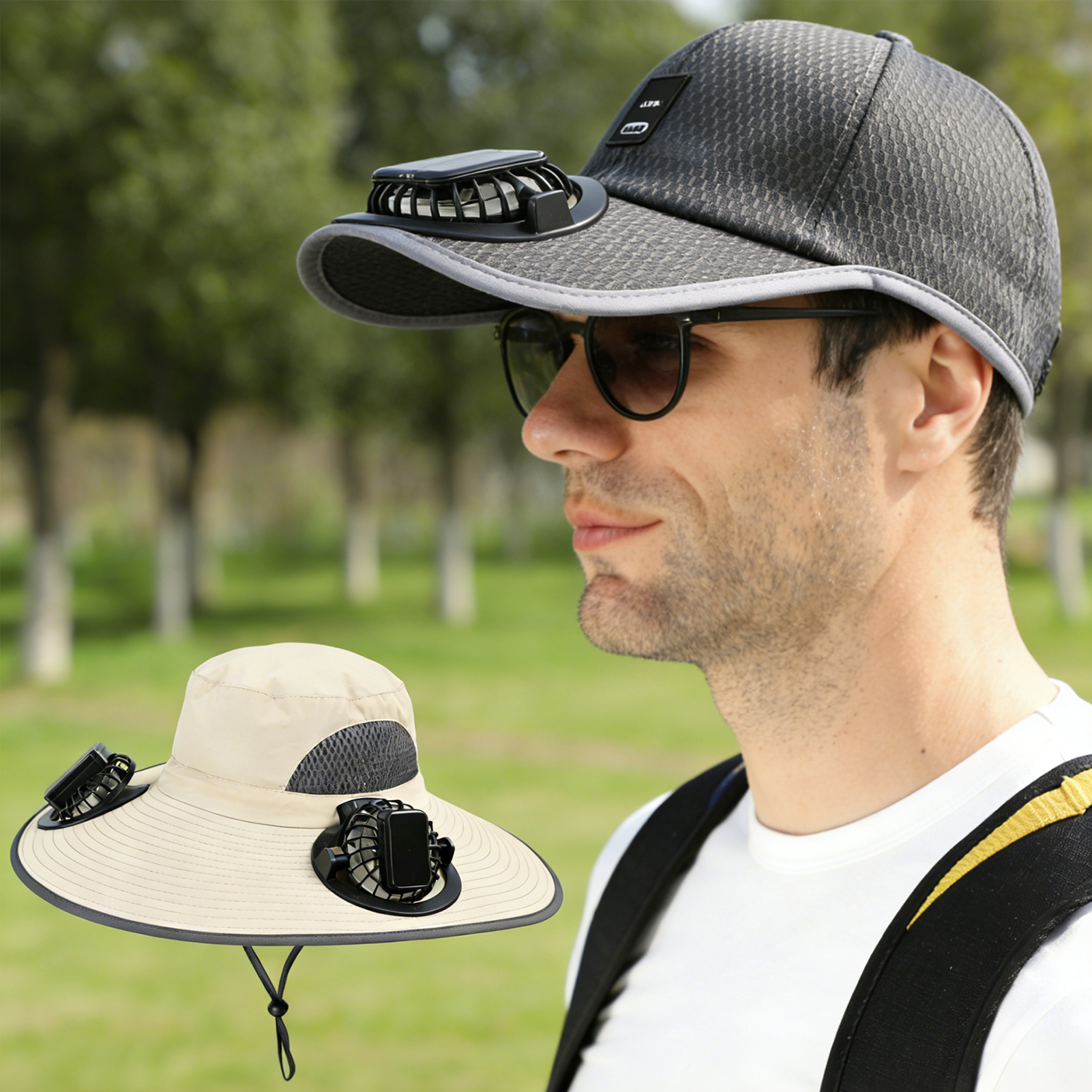 🔥SUMMER SALE🔥Hat with Solar Fan