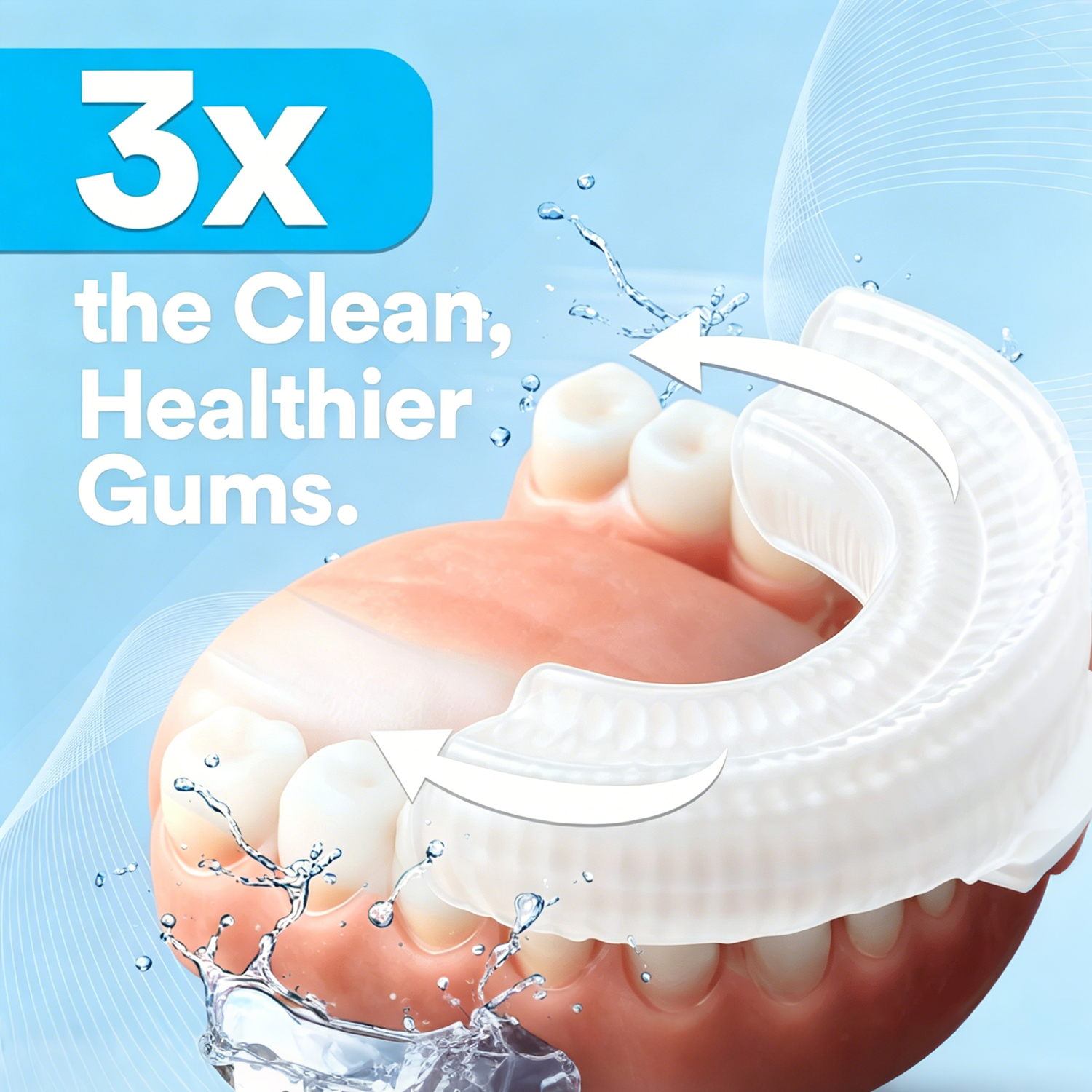 Hands-Free Ultrasonic Automatic Toothbrush