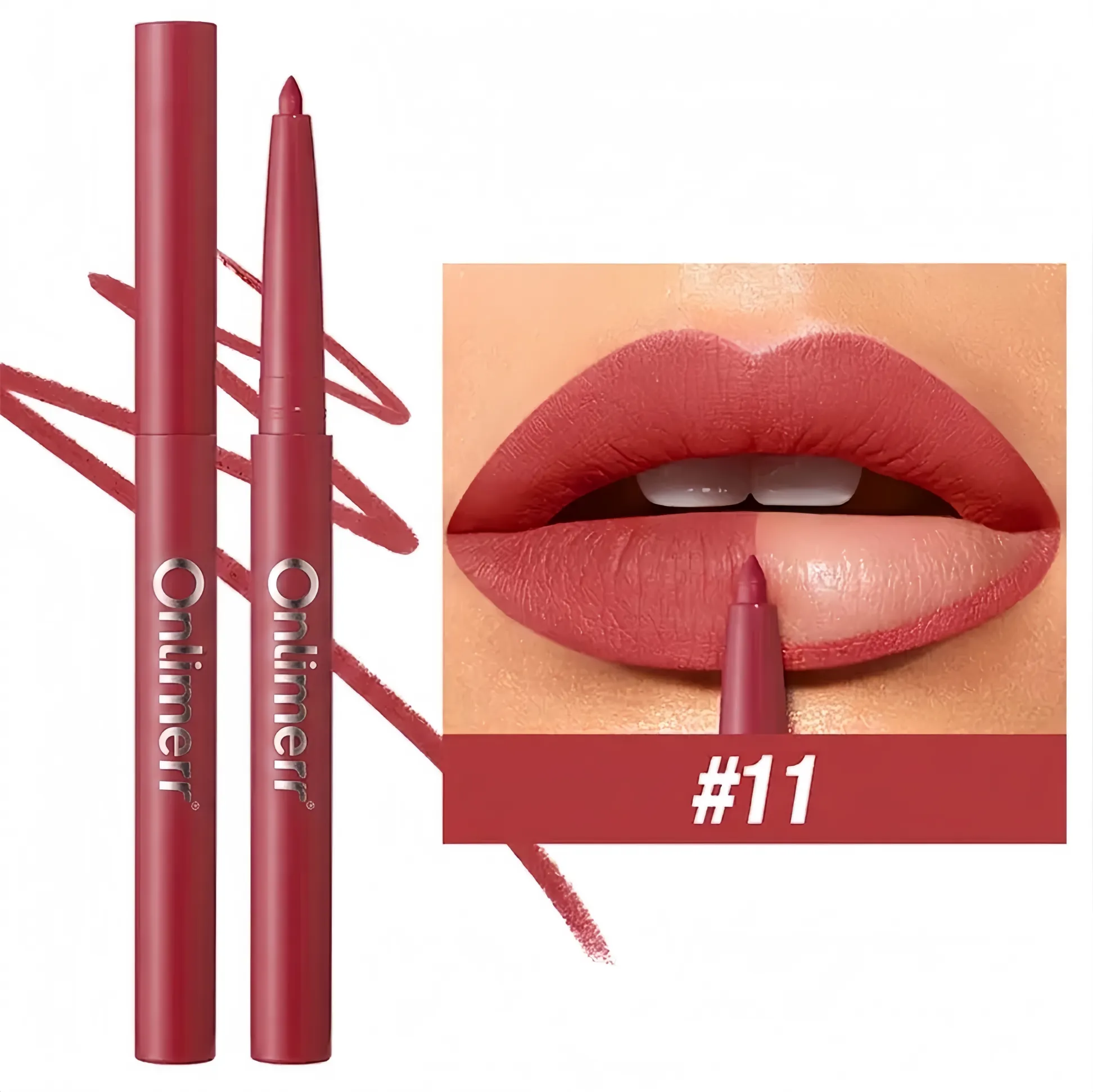 💜Waterproof Matte Lip Liner Set