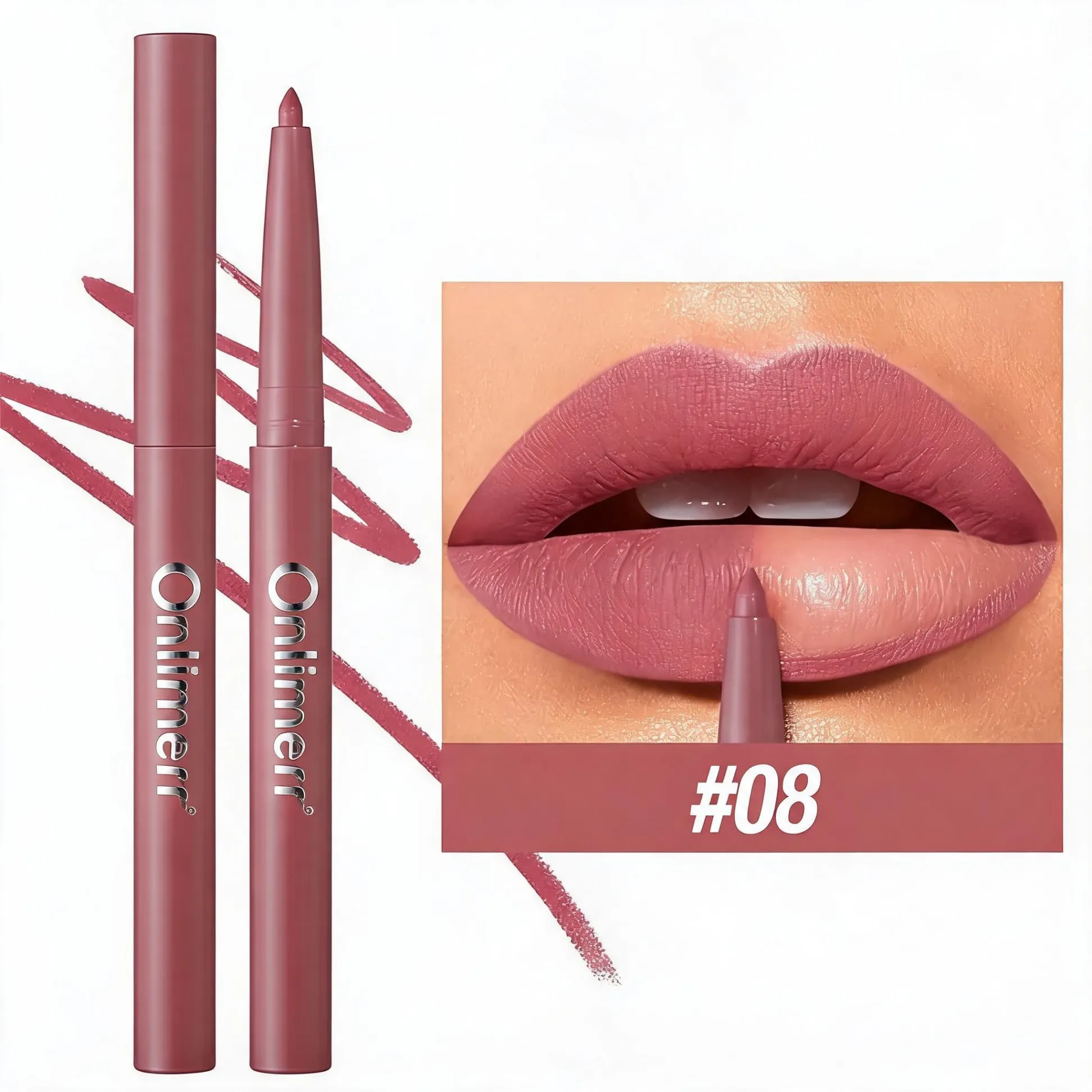 💜Waterproof Matte Lip Liner Set