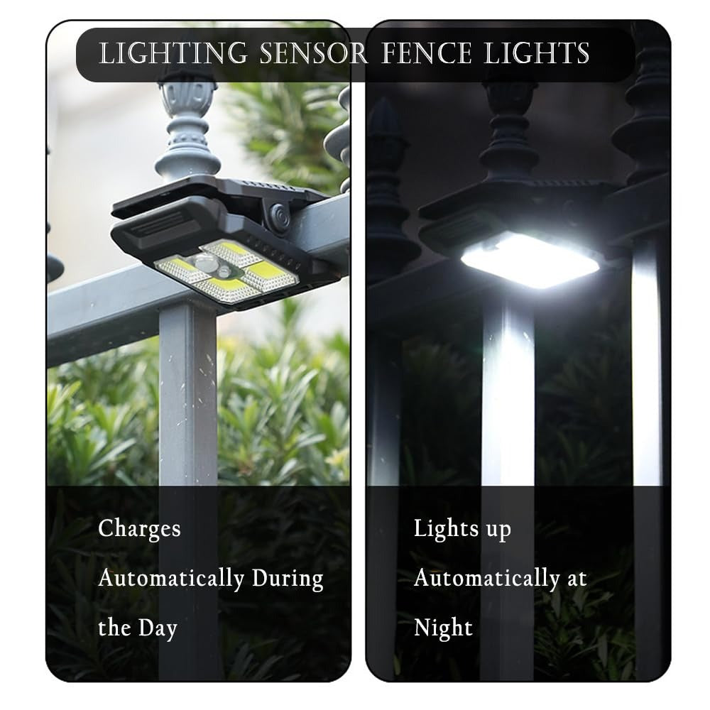 🔥2026 Hot Sale🔥Waterproof Outdoor Solar Clip Light with Motion Sensor