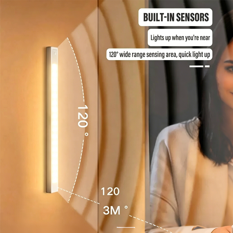 💡LAST DAY SALE 49% OFF - 💡 Punch-free Smart Sensor Magnetic Rechargeable LED Lights