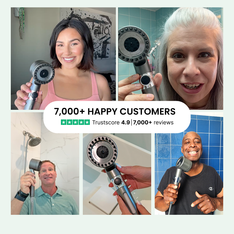 THE FILTERED SHOWERHEAD