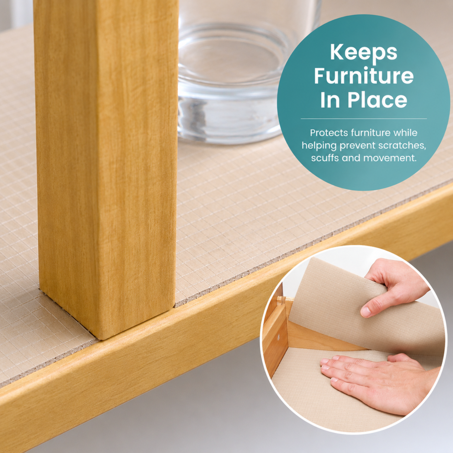 Easy-Tear Non-Slip Shelf Liner