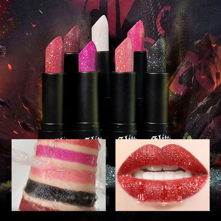  Matte Long Lasting Lipstick With Fine Glitter✨✨✨