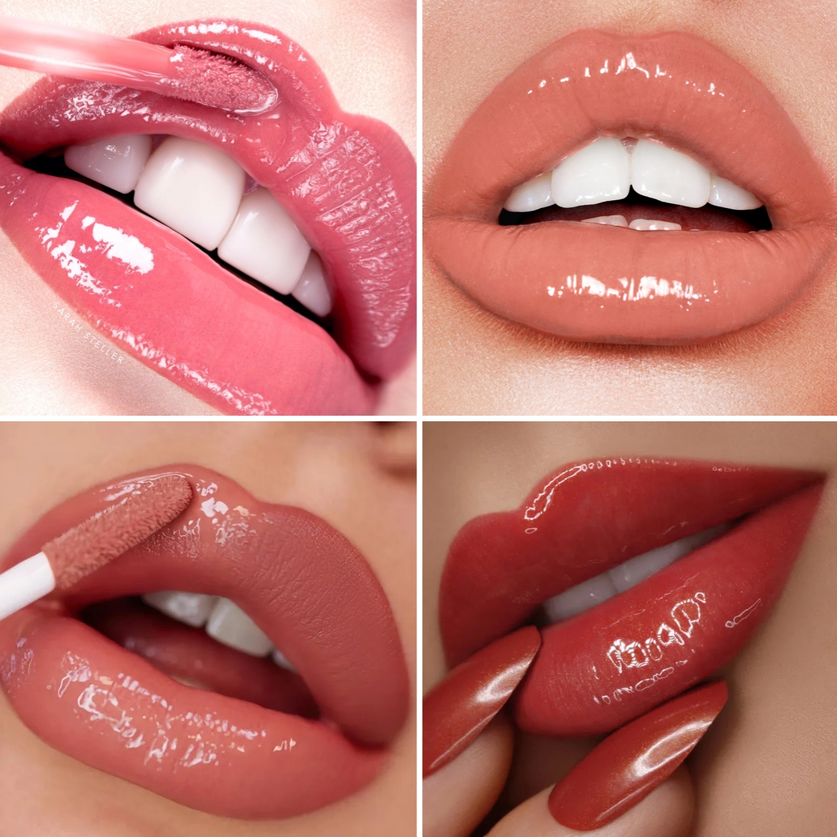 🔥16 Color Double Ended High Shine Long Lasting Lip Gloss - Rich Color, Double Care👄