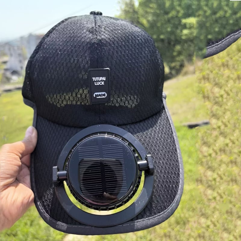 🔥SUMMER SALE🔥Solar Rechargeable Peaked Cap