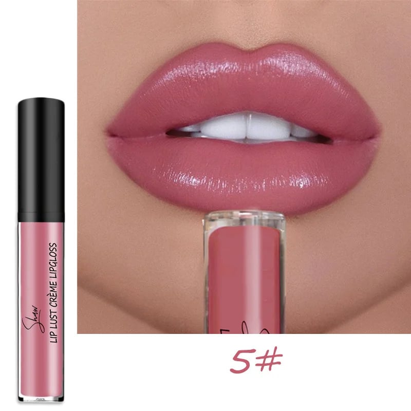 12 Color Cream Texture Lipstick Waterproof