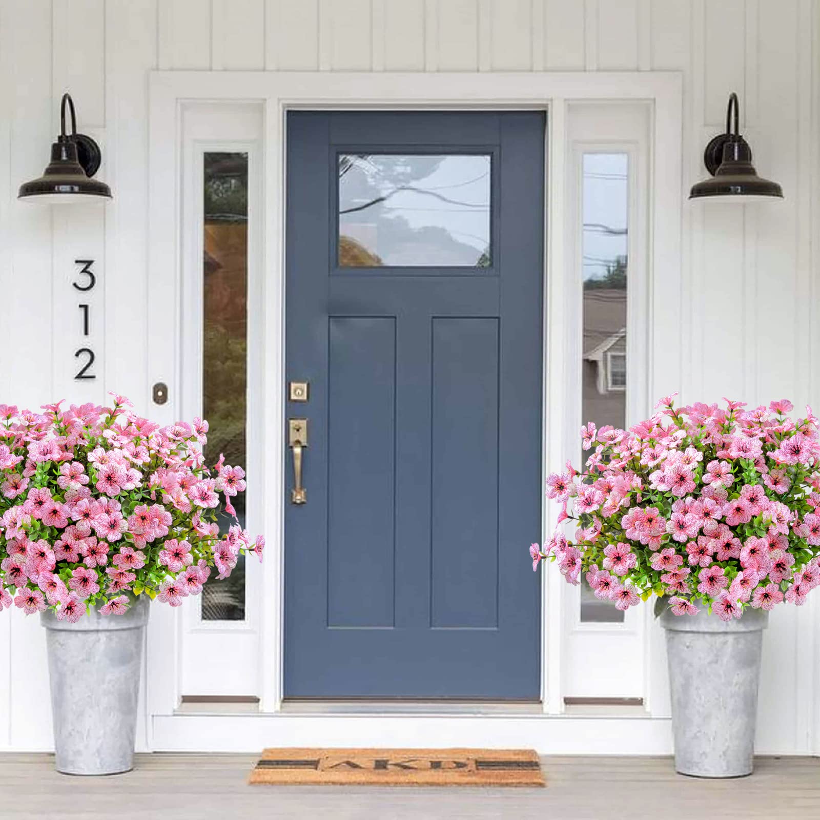 🔥Last Day Only $2.99 💐UV Resistant Colorful Faux Flower for Outdoors