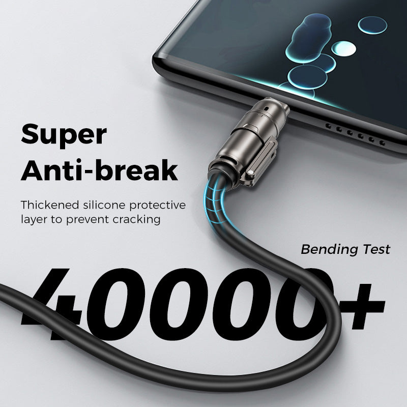 MAGIC JOHN 4-in-1 USB Charging Cable 65W Fast Charging