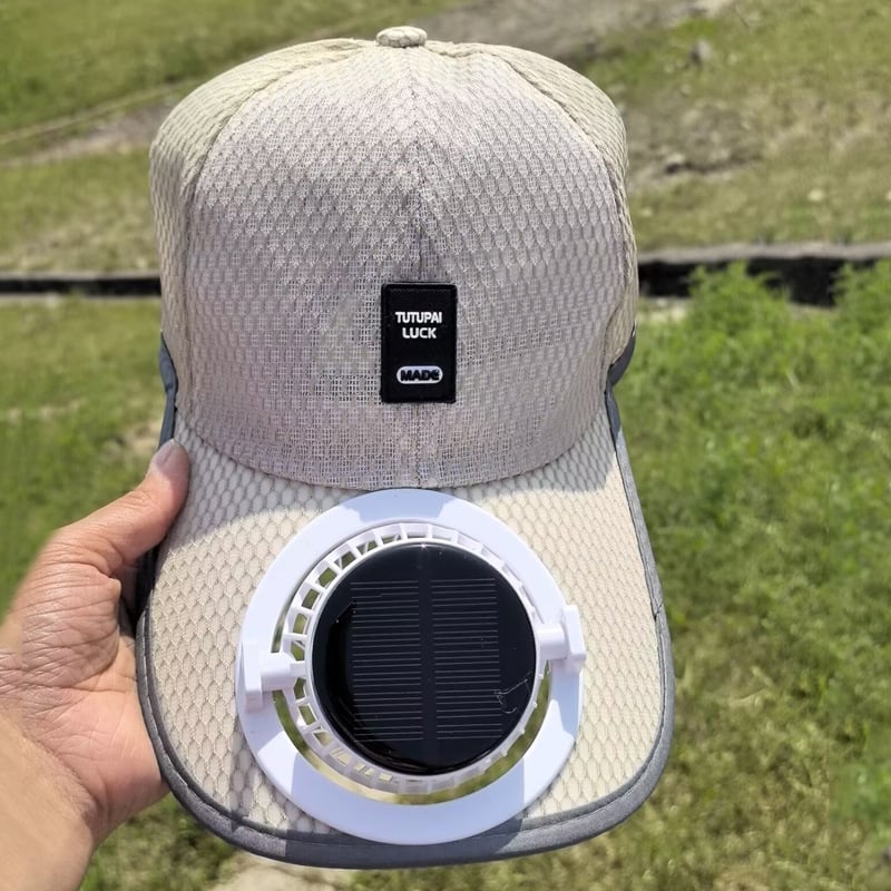 🔥SUMMER SALE🔥Solar Rechargeable Peaked Cap