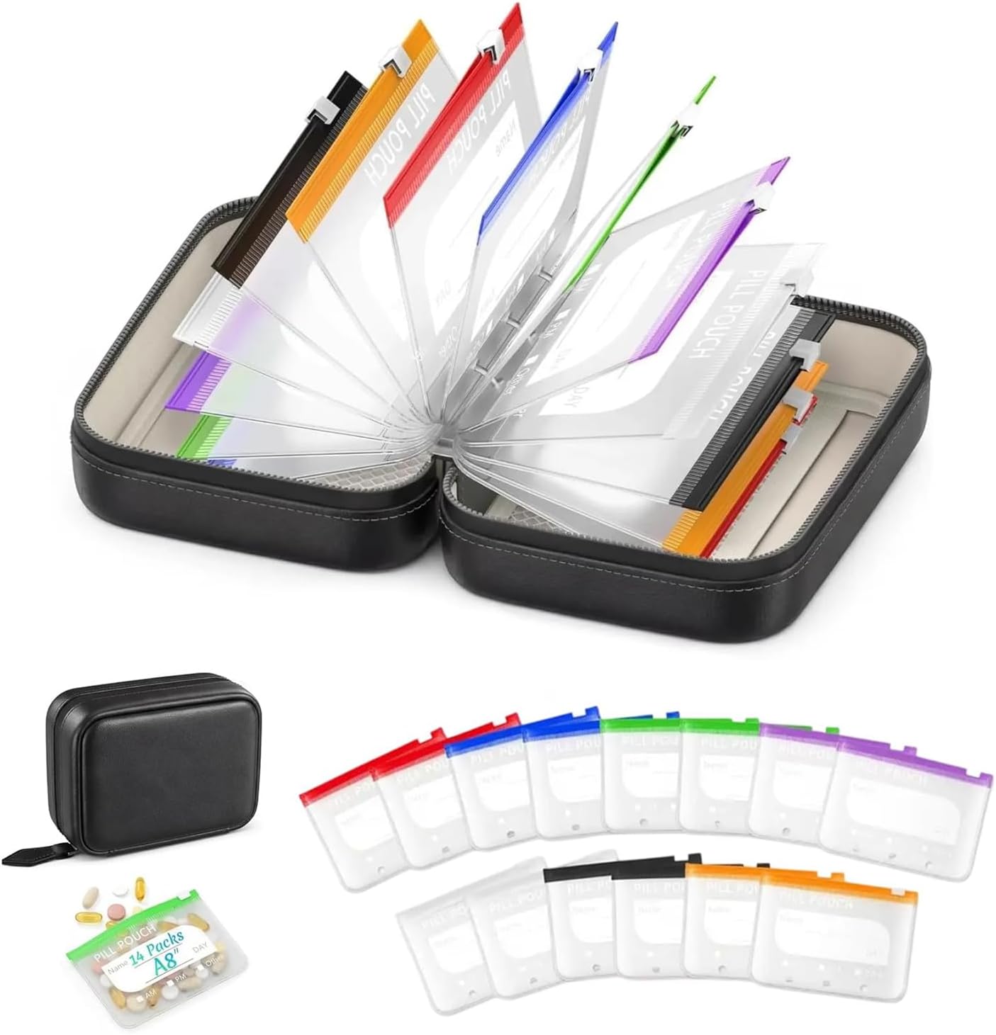 Travel Plll Container
