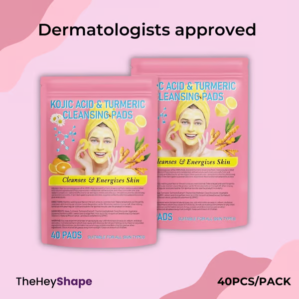 ✨2024 New✨Turmeric Kojic Acid Cleansing Pads