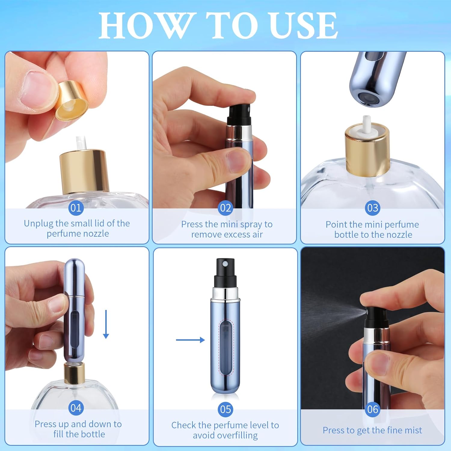 Travel Perfume Atomizer