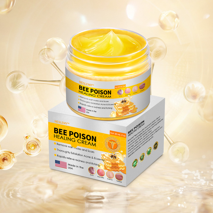 Bee Poison Skin Cream(👨‍⚕AAD Recommended),for Remove Warts, Acne and Scars