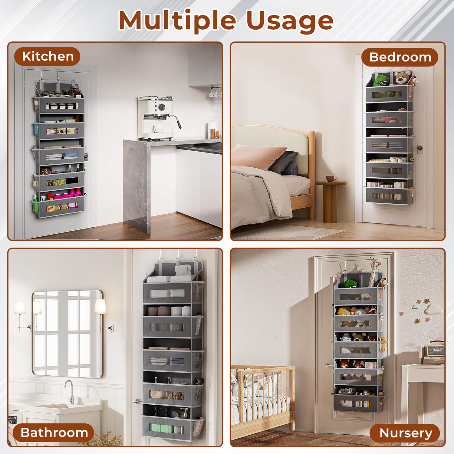 Turn Any Door Into Extra Storage Space