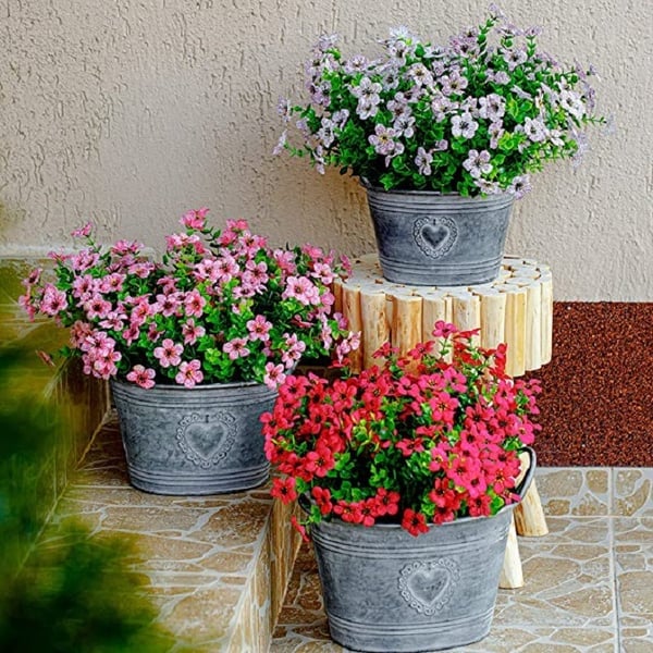 🔥Last Day Only $2.99 💐UV Resistant Colorful Faux Flower for Outdoors