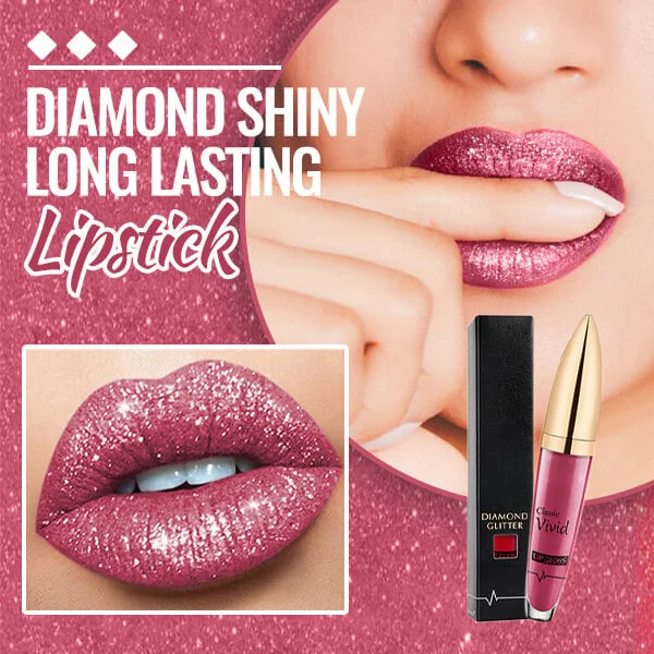 Diamond Lip Gloss Matte To Glitter Liquid Lipstick Waterproof