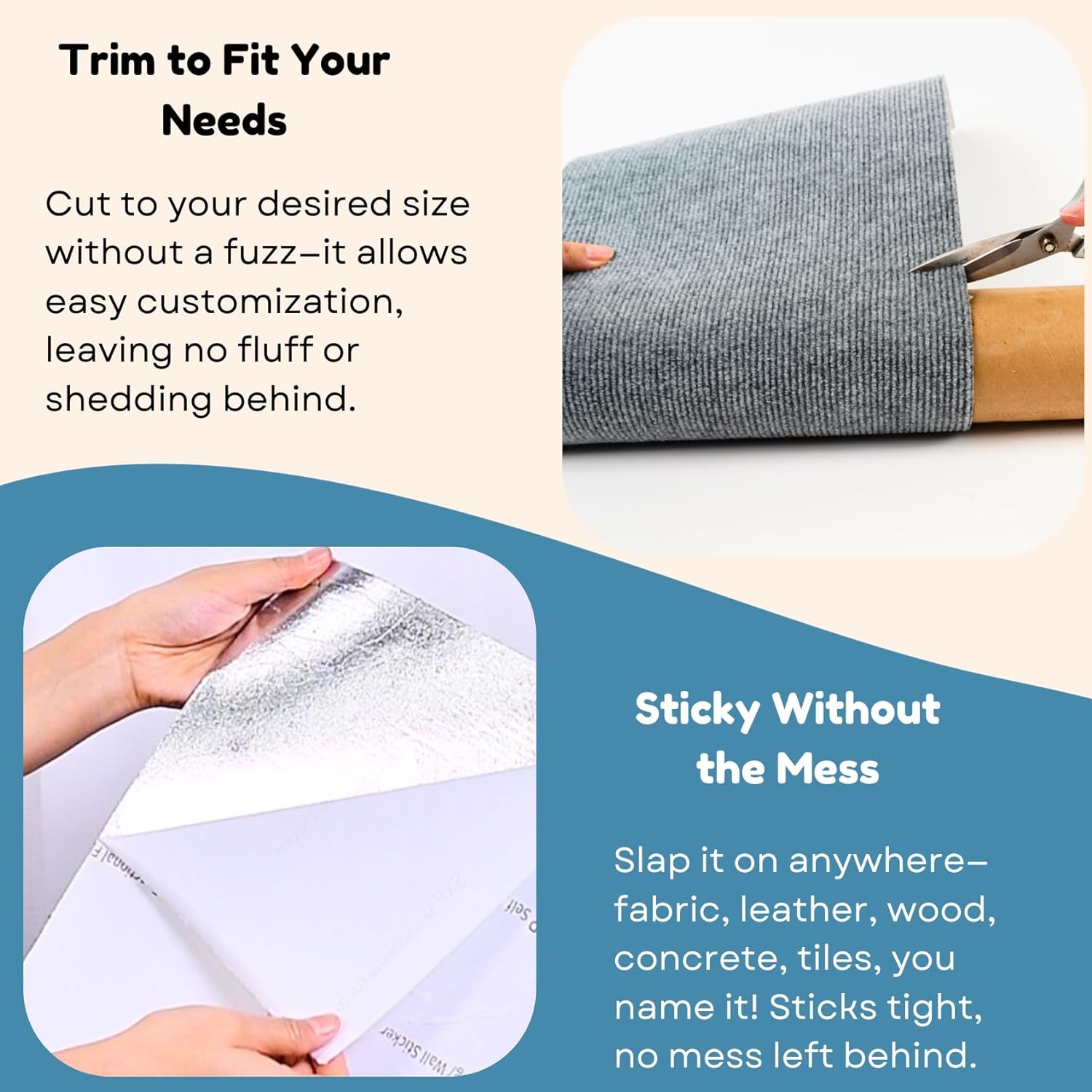 DIY Stick-On Cat Scratch Protector