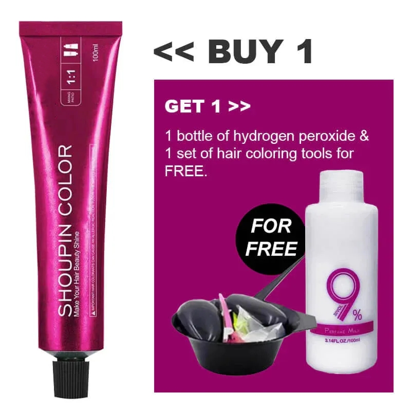 Buy 1 Get 1 Free Gift- Hair Color Cream 