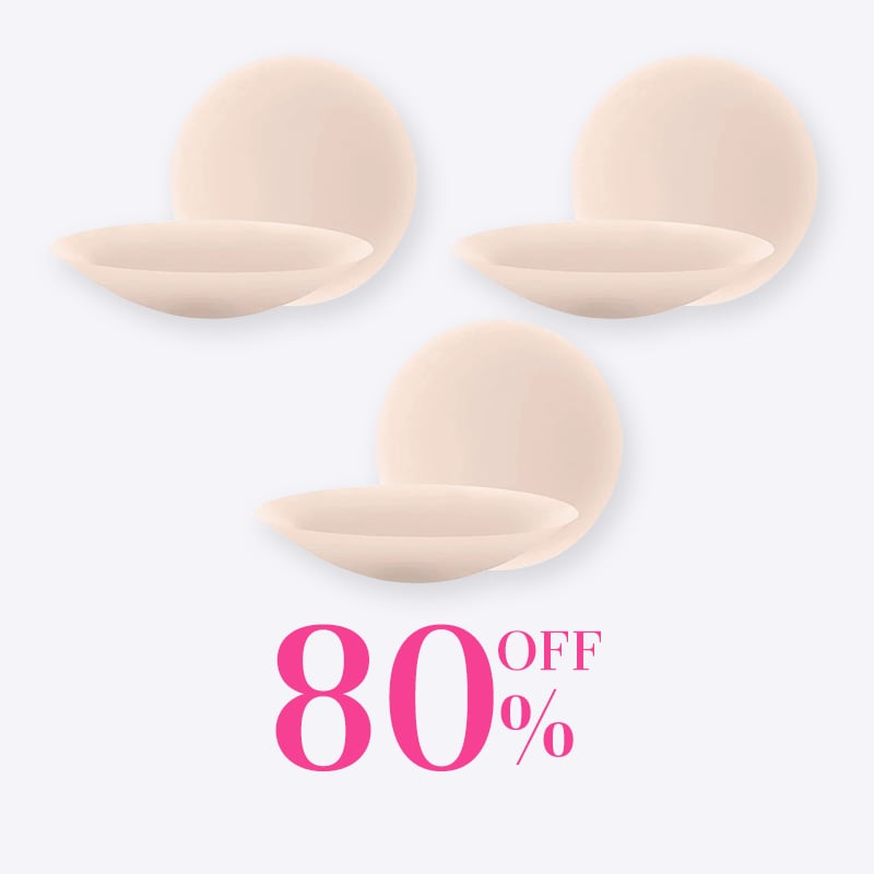 🏆#1 Bestselling🏆 ---- Go Braless! Seamless Nipple Covers (Latex-free and 100% Medical Silicone)