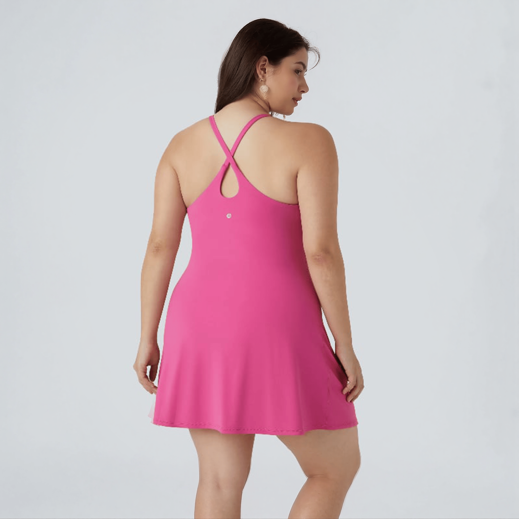 Athletic Dress with Unique Built-in Shorts