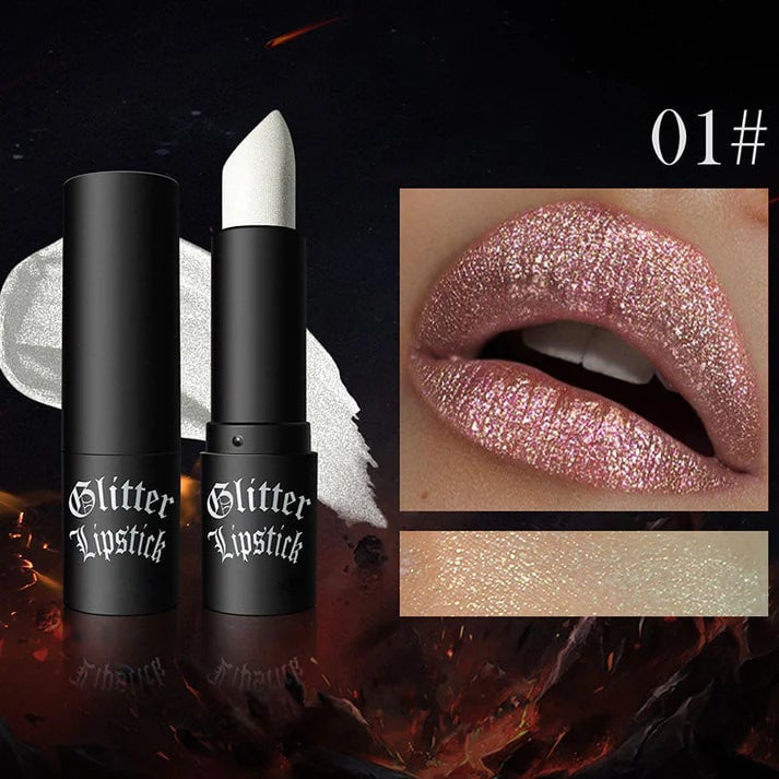  Matte Long Lasting Lipstick With Fine Glitter✨✨✨