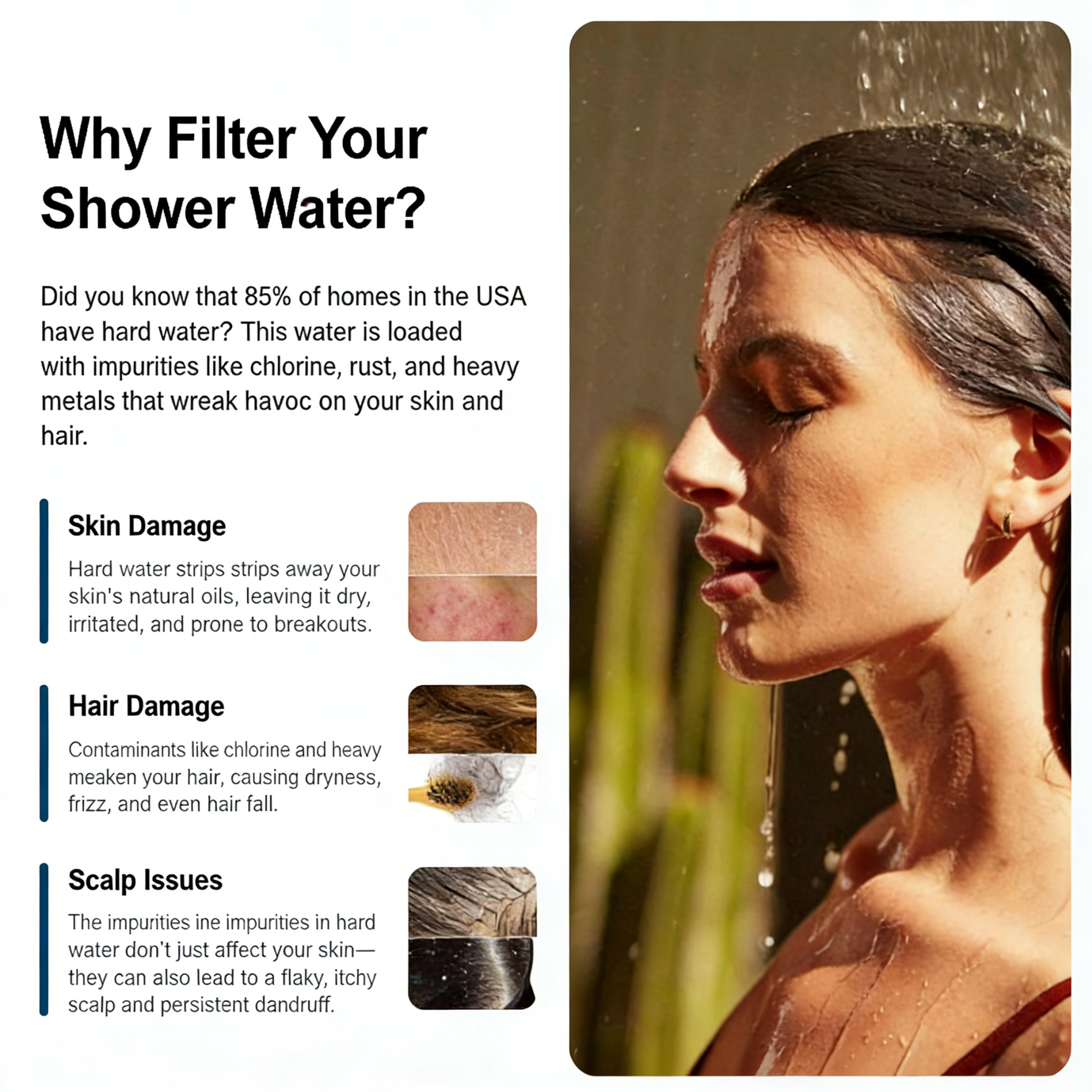 THE FILTERED SHOWERHEAD