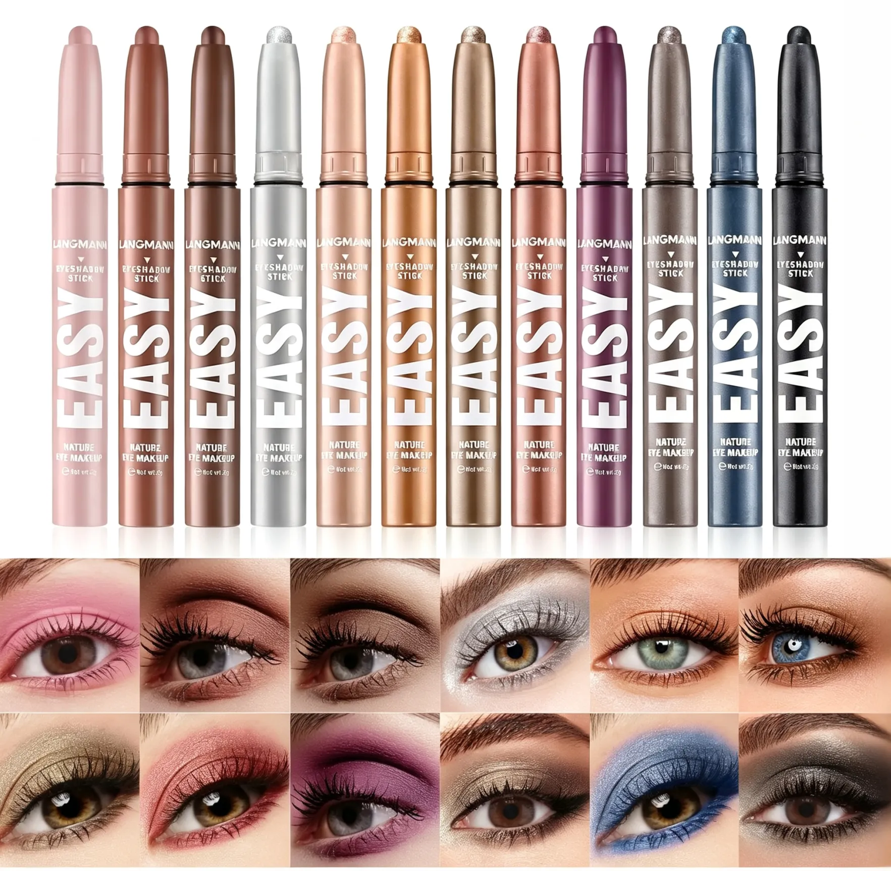  ✨Buy 1 Get 1 Free✨Creamy Eyeshadow Stick Super Creamy