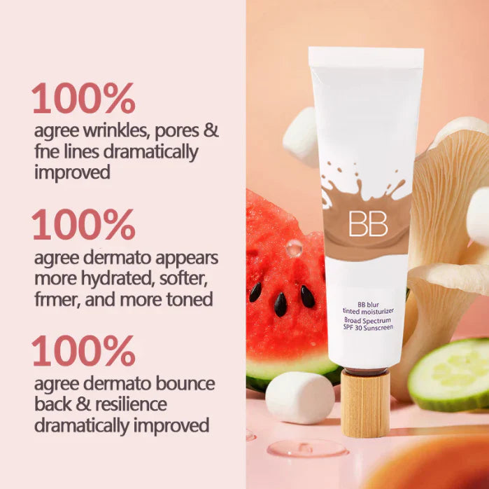 💜✨LAST DAY SALE BUY 1  GET 1 FREE!!💜✨BB blur tinted moisturizer SPF 30 - instantly brightens, hydrates & smooths your skin✨