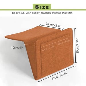 Storage bag with hanging pockets