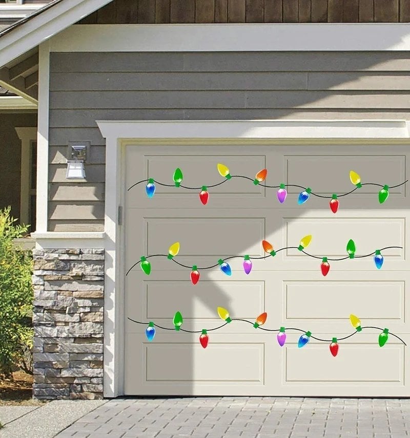 🔥🎉Last Day Sale 49% OFF - Christmas 2023 Garage Door Decoration